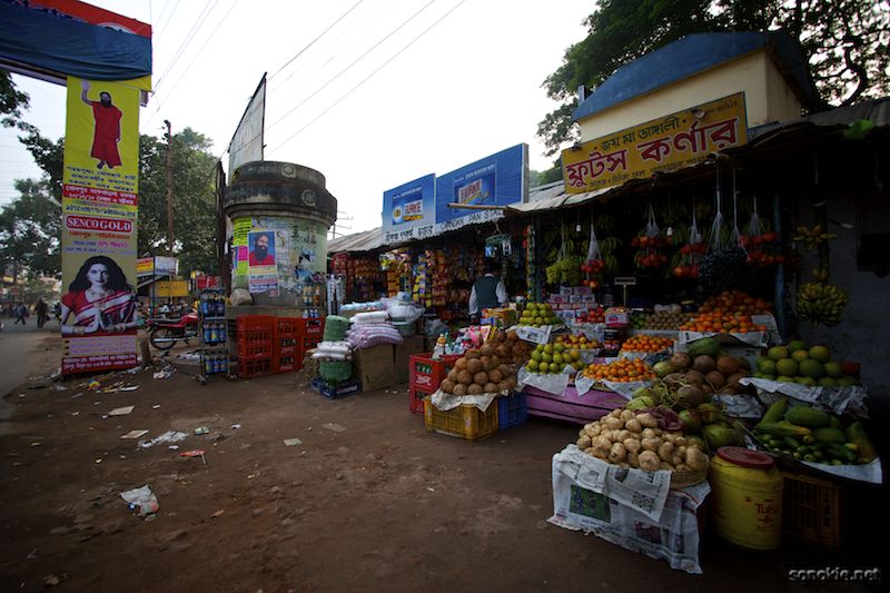 bolpur vegetable stand