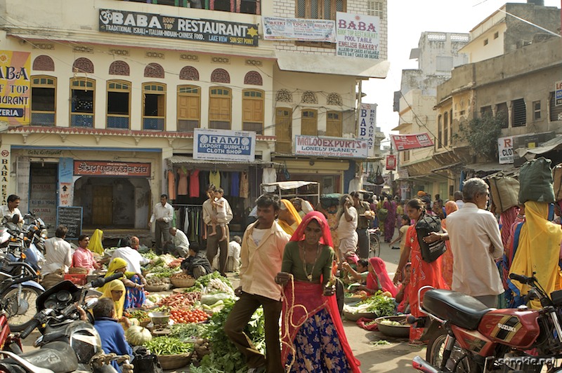 pushkar vegetable market